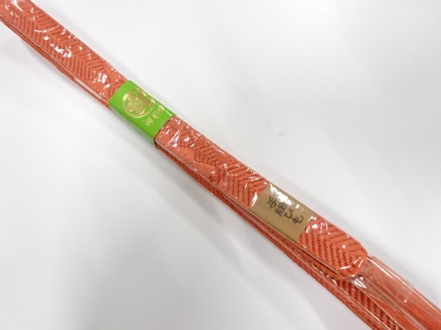 未使用品　正絹　手組帯締め